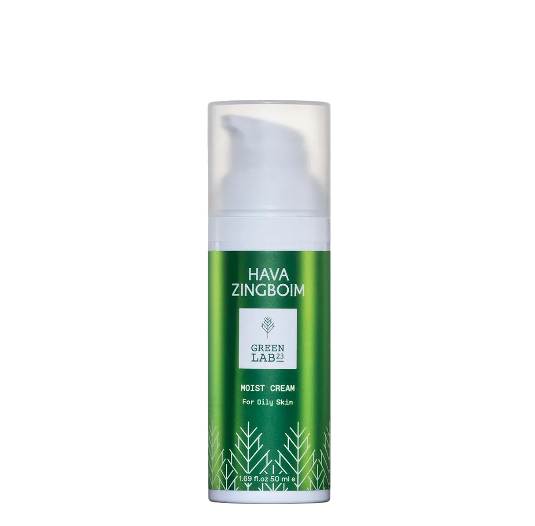 קרם לחות לעור שמן גרין לאב 23 | 50ml – מט ורענן לאורך היום