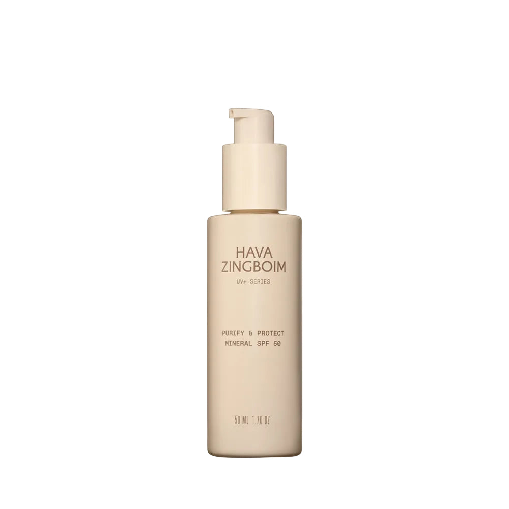 פיוריפיי אנד פרוטקט SPF 50 | 50ml – הגנה שקופה לעור שמן